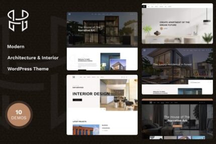 Hellix - Modern Architecture WordPress Theme