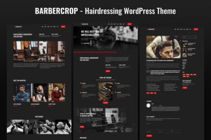 Barbercrop – Hairdressing WordPress Theme