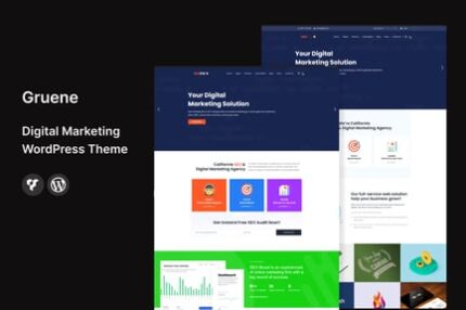 Gruene - Digital Marketing WordPress Theme