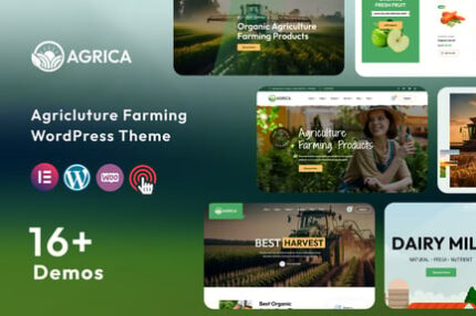 Agrica - Agriculture WordPress Theme