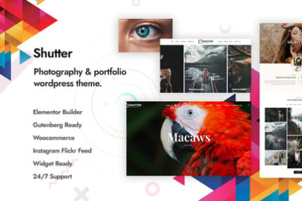 Shutter - Photography WordPress Theme