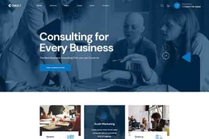 Conult - Consulting Business WordPress Themes