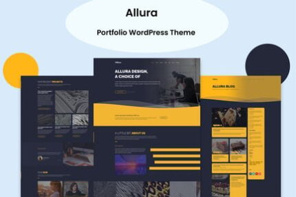 Allura - Portfolio WordPress Theme