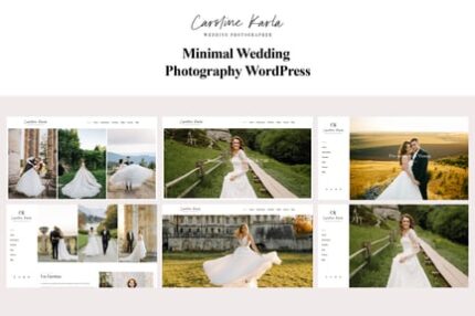 Ckarla - Wedding Photography WordPress Theme