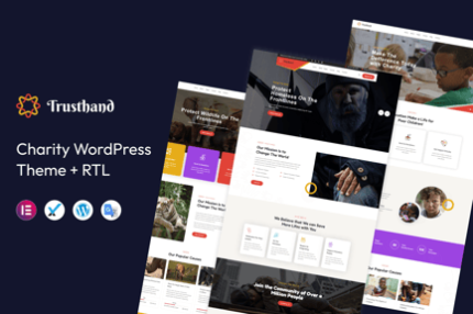 Trusthand - Charity WordPress Theme