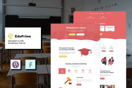 EduPrime - Education & LMS WordPress Theme