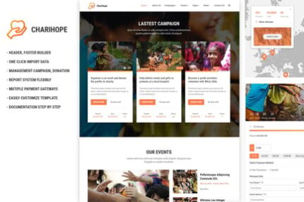 Charihope - Charity and Donation WordPress Theme