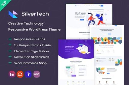 Silvertech - Creative WordPress Theme