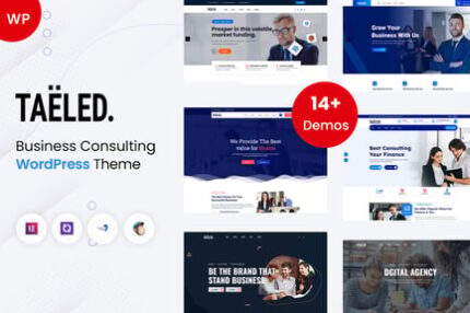 TAELED - Business Consulting WordPress Theme