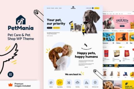 PetMania - Pet Shop Pet Care WooCommerce eCommerce