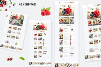 Bizi - A WordPress Theme for Food Bloggers