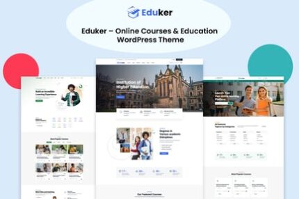 Eduker – Education WordPress Theme