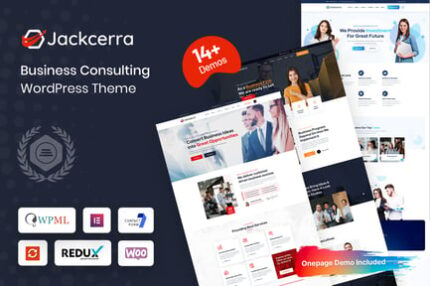 Jackcerra - Business Consulting WordPress Theme