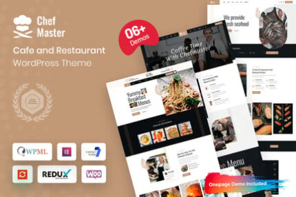 Chefmaster - Restaurant WordPress Theme