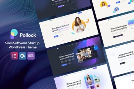 Pollock - Saas Software Startup WordPress Theme