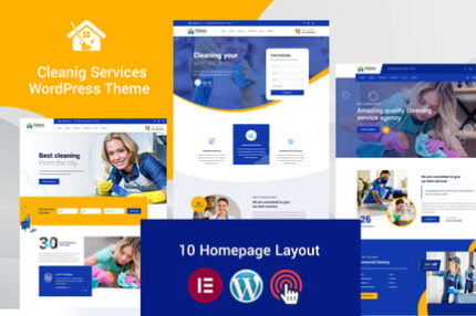 Cleanu - Cleaning Services WordPress Theme