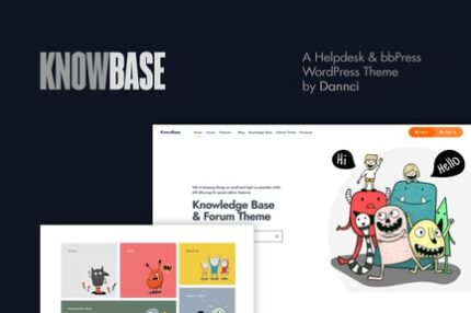 KnowBase - A Helpdesk & bbPress WordPress Theme