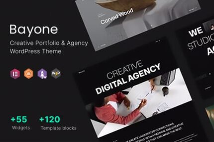 Bayone - Creative Agency & Portfolio WordPress The