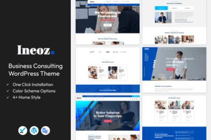 Ineoz - Business Consulting WordPress Theme