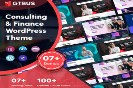 GTBUS - Consulting & Finance WordPress Theme