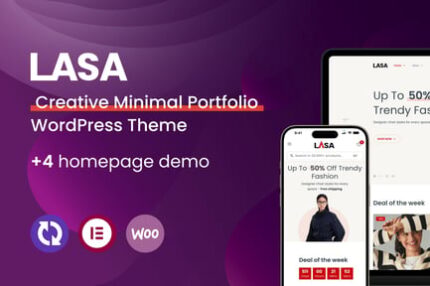 Lasa - Creative Minimal WooCommerce WordPress Them