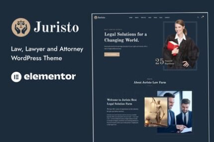 Juristo - Lawyer & Attorney WordPress Theme