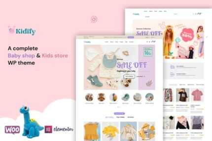 Kidify - Baby Store Woocommerce Kids Shop Theme