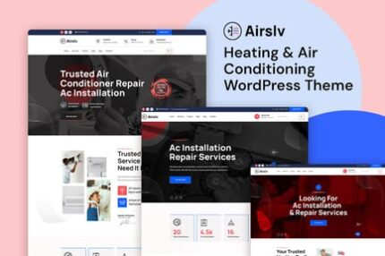 Airslv - Heating & Air Conditioning WordPress Them