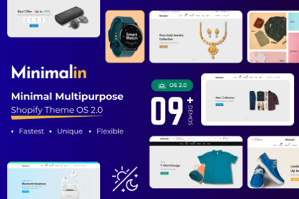 Minimalin- Minimal eCommerce Fashion Shopify Theme