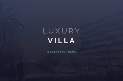 Luxury Villa - Property Showcase WordPress Theme