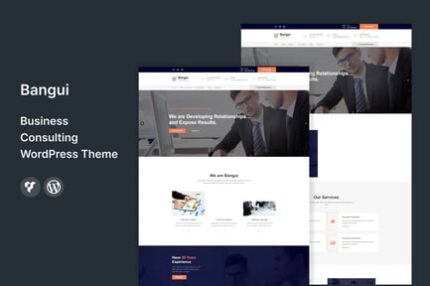 Bangui - Business Consulting WordPress theme