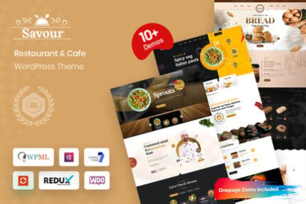 Savour - Restaurant WordPress Theme