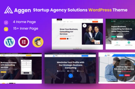 Aagen - Business Consulting Theme