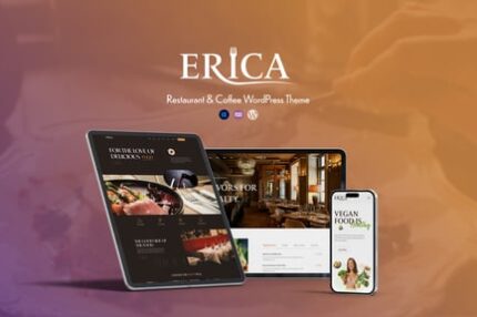 Erica - Restaurant & Coffee WordPress Theme