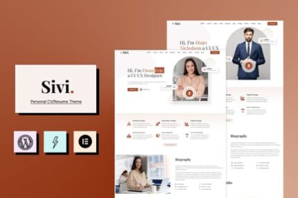 Sivi - Personal CV/Resume Theme