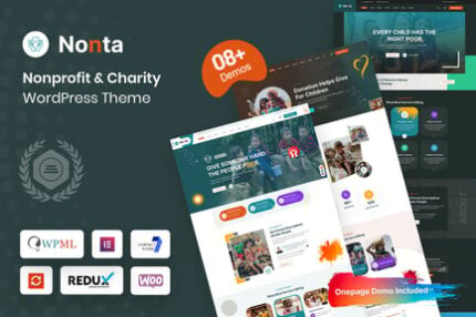 Nonta - Nonprofit & Charity WordPress Theme