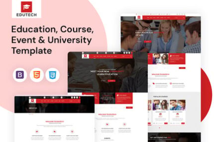 EDUTECH - Education, Course, Event & University Te