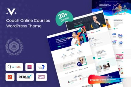 Mudarib - Coach Online Courses WordPress Theme