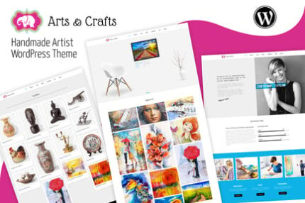 Crafts & Arts - Handmade Artist WordPress