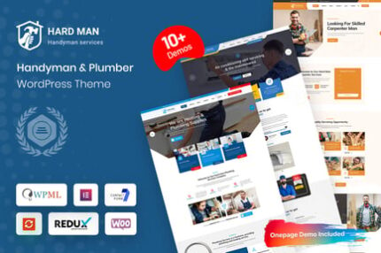 Hardman - Handyman & Plumber WordPress Theme