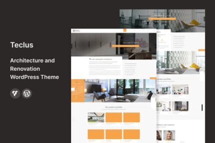 Teclus - Architecture & Renovation WordPress Theme