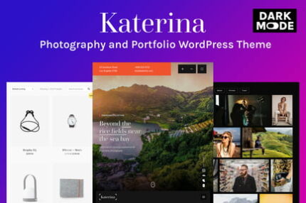 Katerina - Photography & Portfolio WordPress Theme