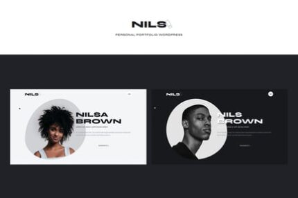 Nils - Personal Portfolio WordPress Theme