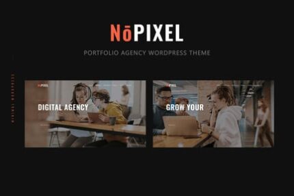 NoPixel - Portfolio Agency WordPress Theme