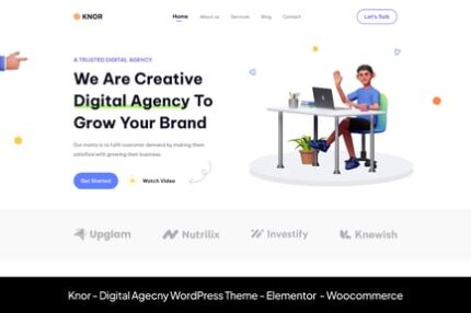 Knor - Digital Agecny WordPress Theme