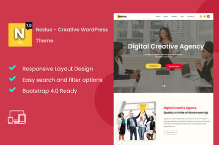 Nadus - Creative WordPress Theme