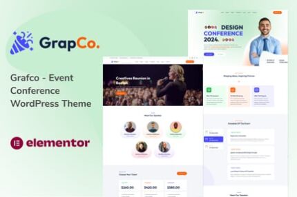 Grafco - Event Conference WordPress Theme