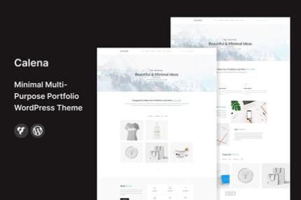 Calena – Minimal  Portfolio WordPress Theme