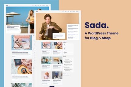 Sada - A WordPress Theme For Blog & Shop