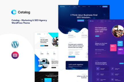 Cetalog - Marketing & SEO Agency WordPress Theme